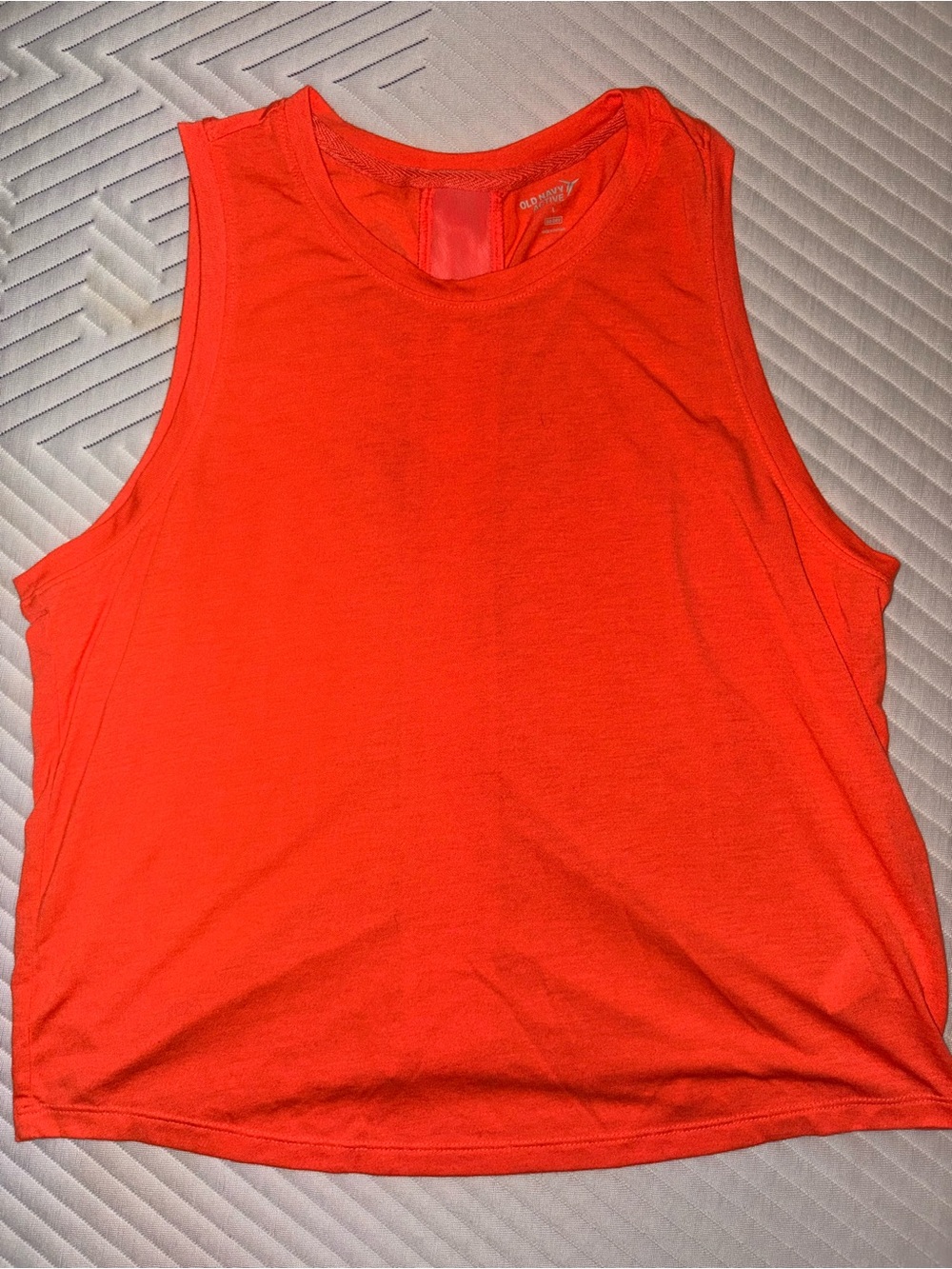 Old Navy Active Women’s Orange Sleeveless Tank Top